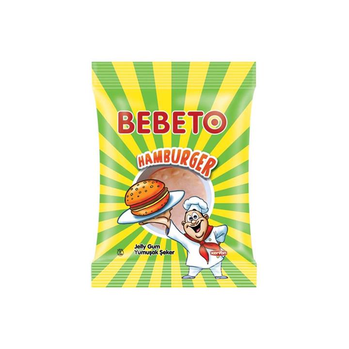 پاستیل ببتو مدل همبرگر 30 گرم Bebeto